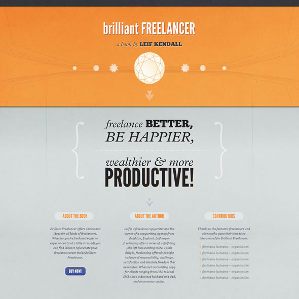 Brilliant Freelancer ~ Initial Design