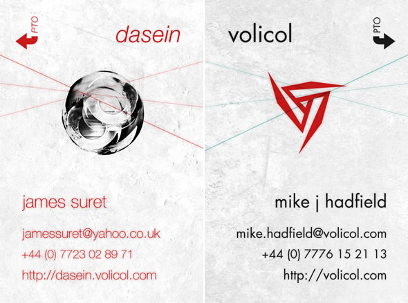Dasein ~ Business Cards