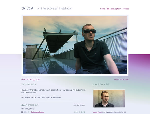Dasein ~ Website