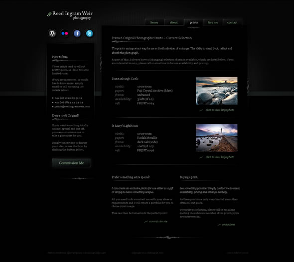 Ingram Photography ~ Prints Page