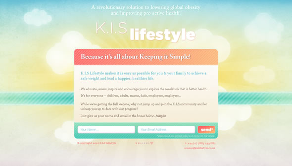 KIS Lifestyle ~ Holding Page