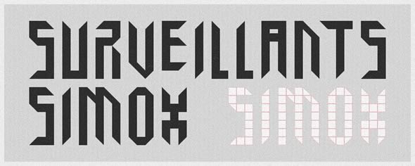 Simox - Typeface