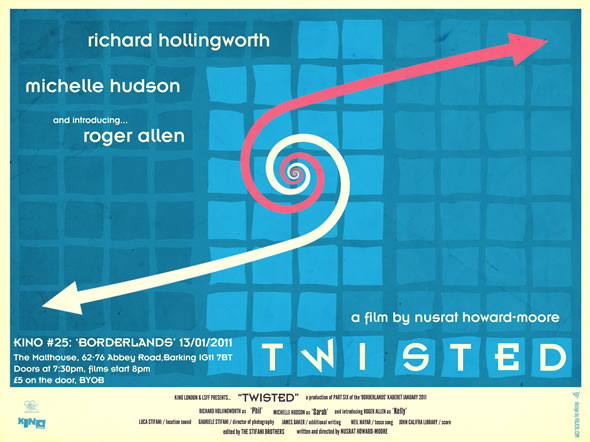 'Twisted' Short Film ~ UK Quad Poster